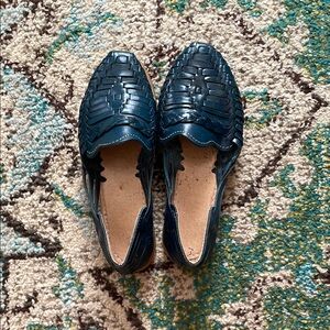 Huaraches Blue Loafers